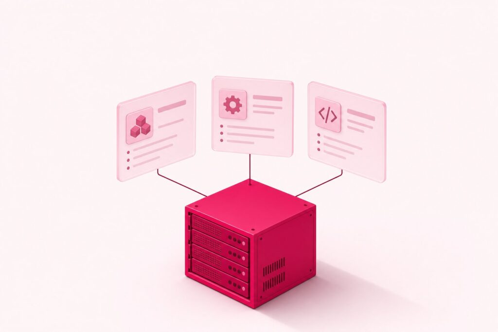 Jaki system Linux wybrać na VPS? Debian, Ubuntu, CentOS czy Fedora (grafika wygenerowana przez AI)