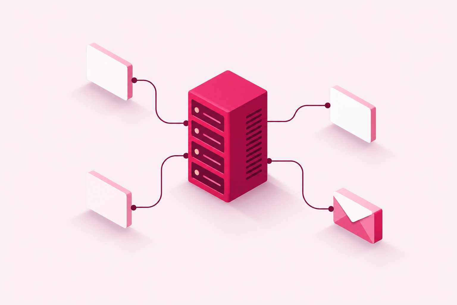Rekordy DNS: jak podpiąć domenę pod hosting bez przestoju (grafika wygenerowana przez AI)