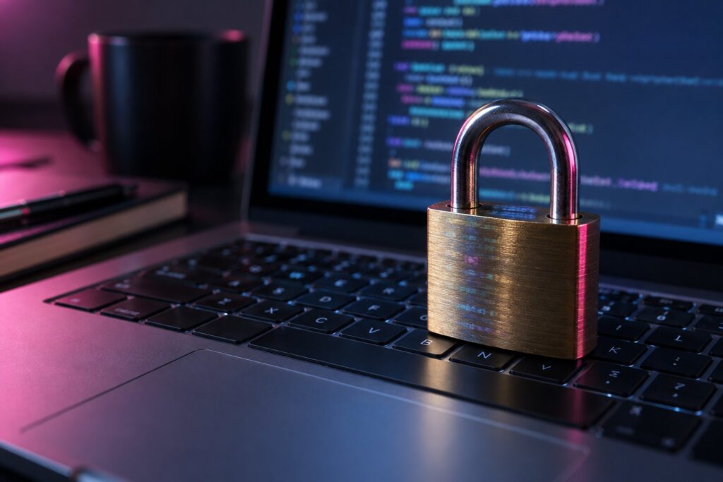 Certyfikat SSL wildcard: kiedy warto, a kiedy nie (grafika wygenerowana przez AI)