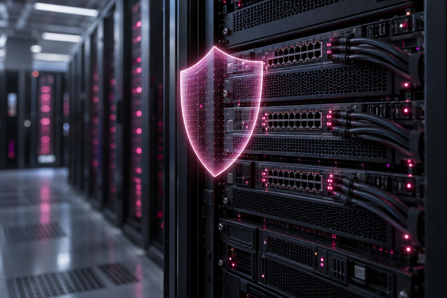 Imunify360 na hostingu: co chroni i co zrobić, gdy zablokuje Ci dostęp (grafika wygenerowana przez AI)