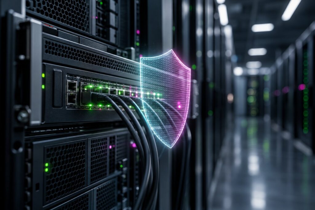 Zabezpieczenie serwera VPS: firewall UFW i Fail2ban w pierwszej godzinie (grafika wygenerowana przez AI)