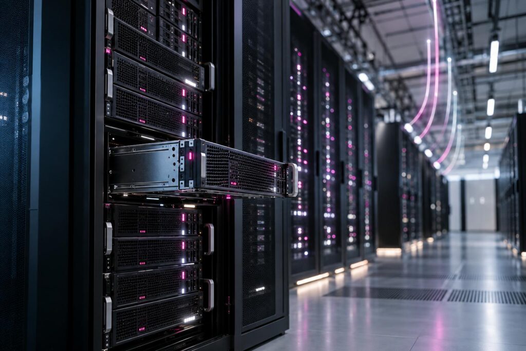 Skalowanie serwera VPS: kiedy dodać RAM i CPU, a kiedy przenieść projekt dalej (grafika wygenerowana przez AI)
